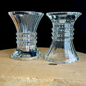 🤑🤑Studio Nova Candleholder Vase 5 1/4” Tall New Angle (used) a pair